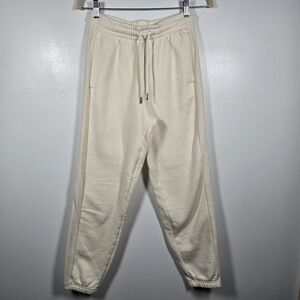 Member's Mark Ivory Drawstring Fleece Jogger Sweatpants w/ Pockets Size XS